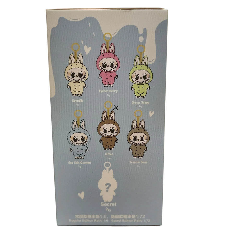 Authentic Pop Mart Labubu Exciting Macaron Toffee Vinyl Face Plush Confirmed